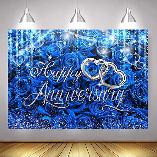 Fondo fotográfico Mocsicka Happy Anniversary 82x60 pulgadas miniatura 6