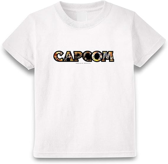 Amazon Tgs Capcomロゴtシャツ オールカプコン ホワイト Mサイズ ゲーム Amazon Tgs Capcomロゴtシャツ オールカプコン ホワイト Mサイズ ゲーム