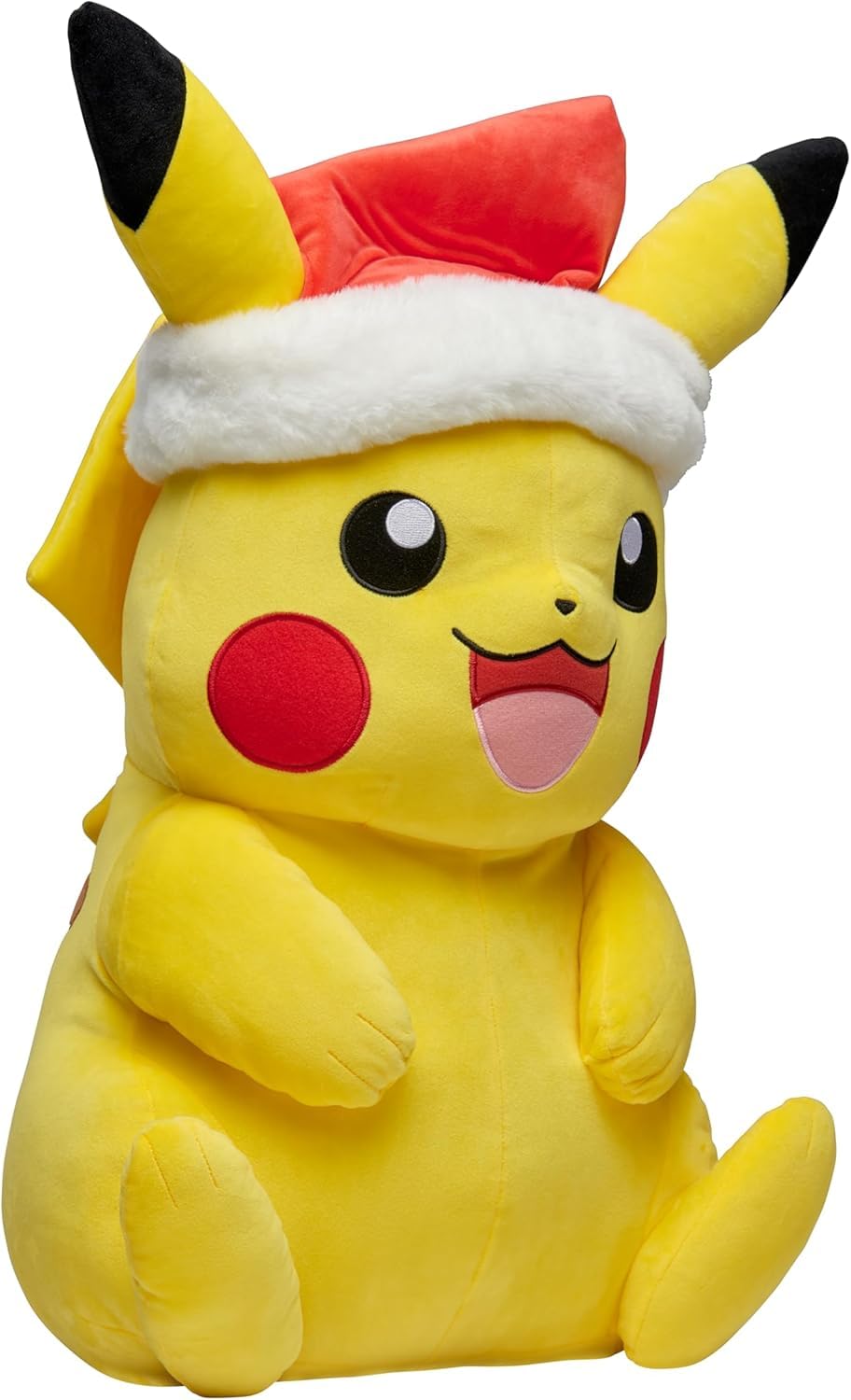 Pokémon Pikachu Holiday Plush - 24-Inch Super Soft Plush with Holiday Hat