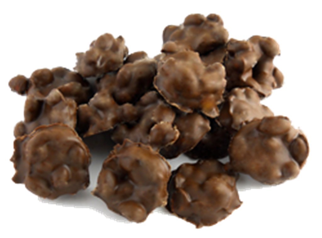 Sunridge Farms Candy, Carob Covered Peanut Clusters, 10 Pound