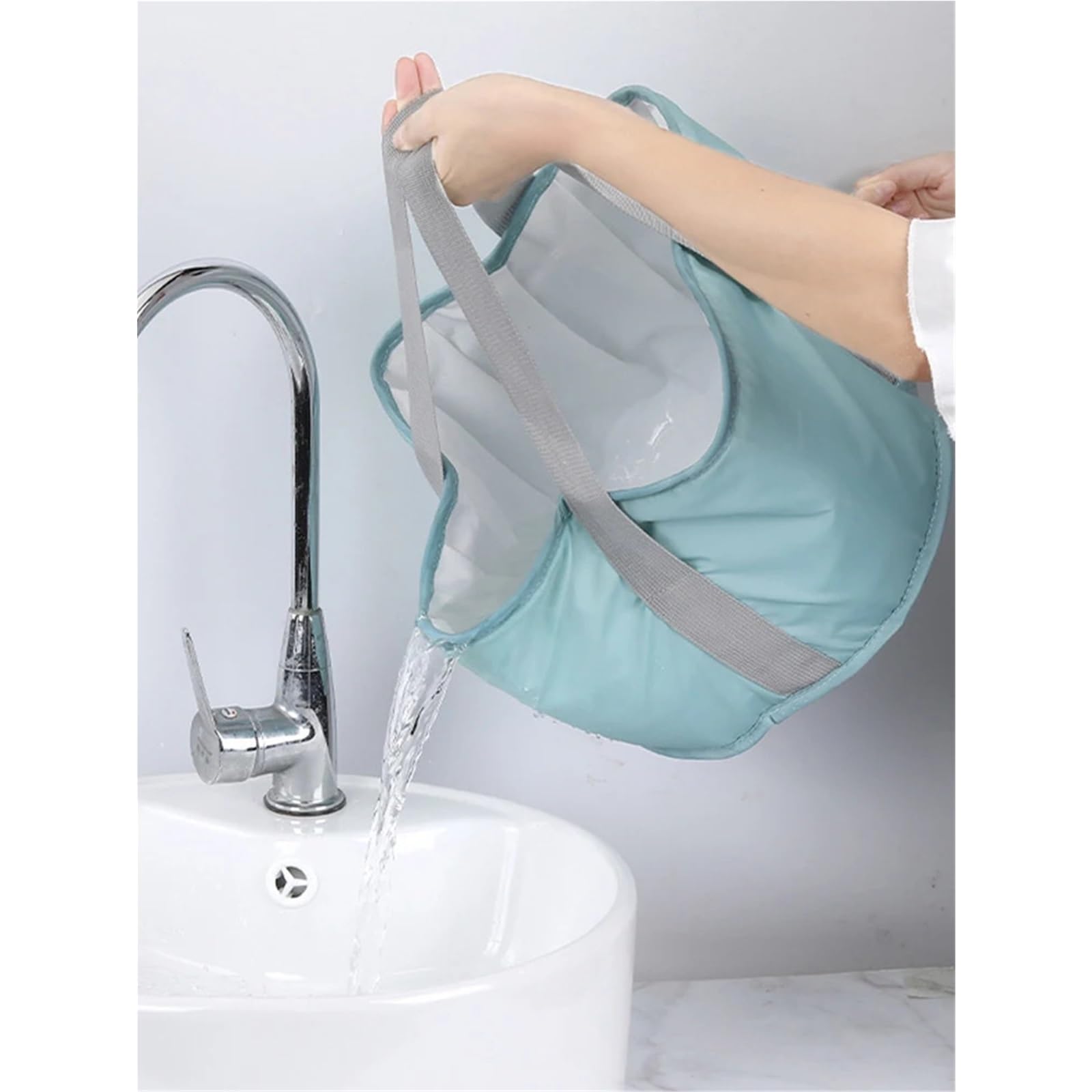 Seau Pliable Seau De Bain Pieds Pliable Et Isolant, Profond, Multifonctionnel, Portable Ménager(Style1)