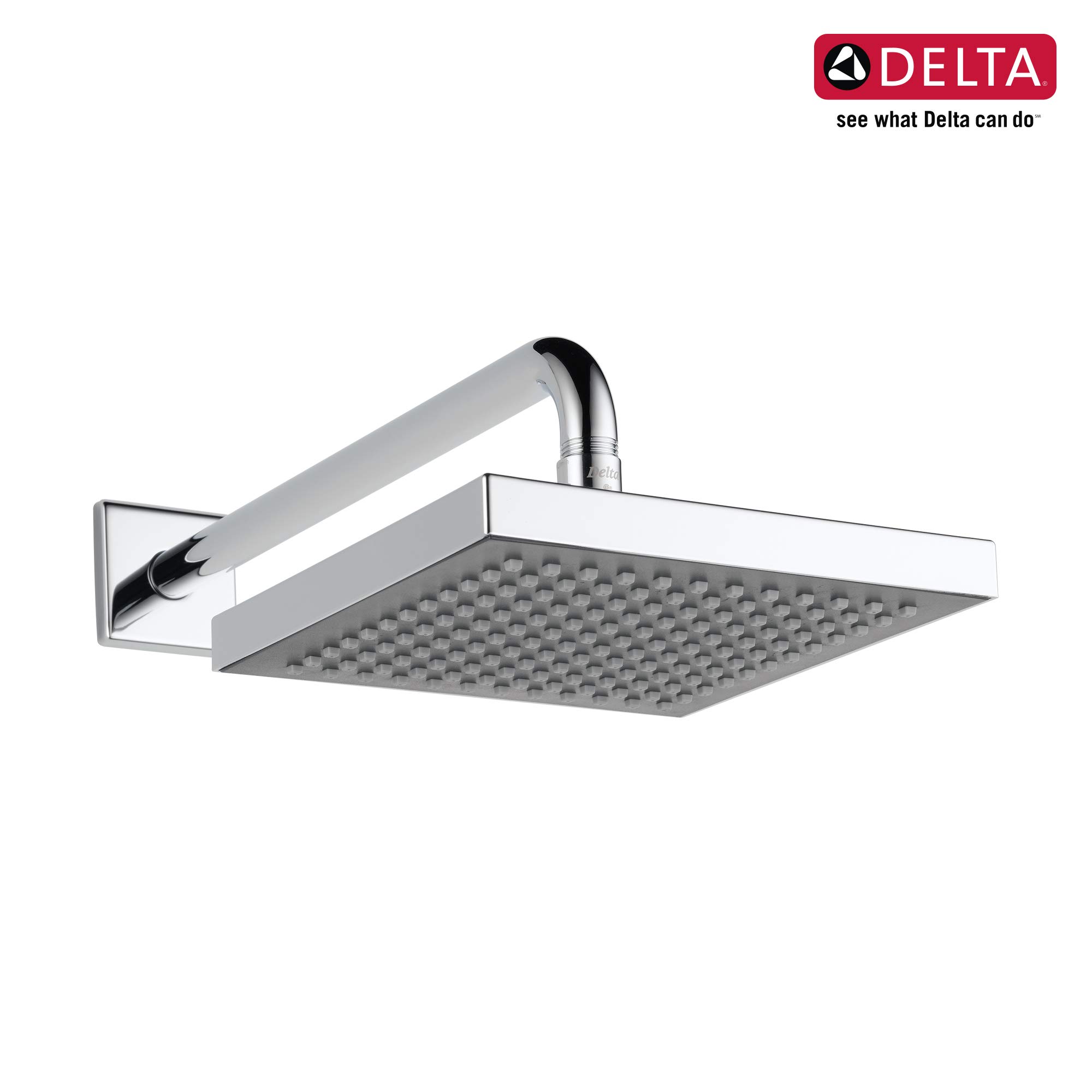 BICストアDelta Faucet Rain Shower Head, Rainfall Matte Black Head Rainfall