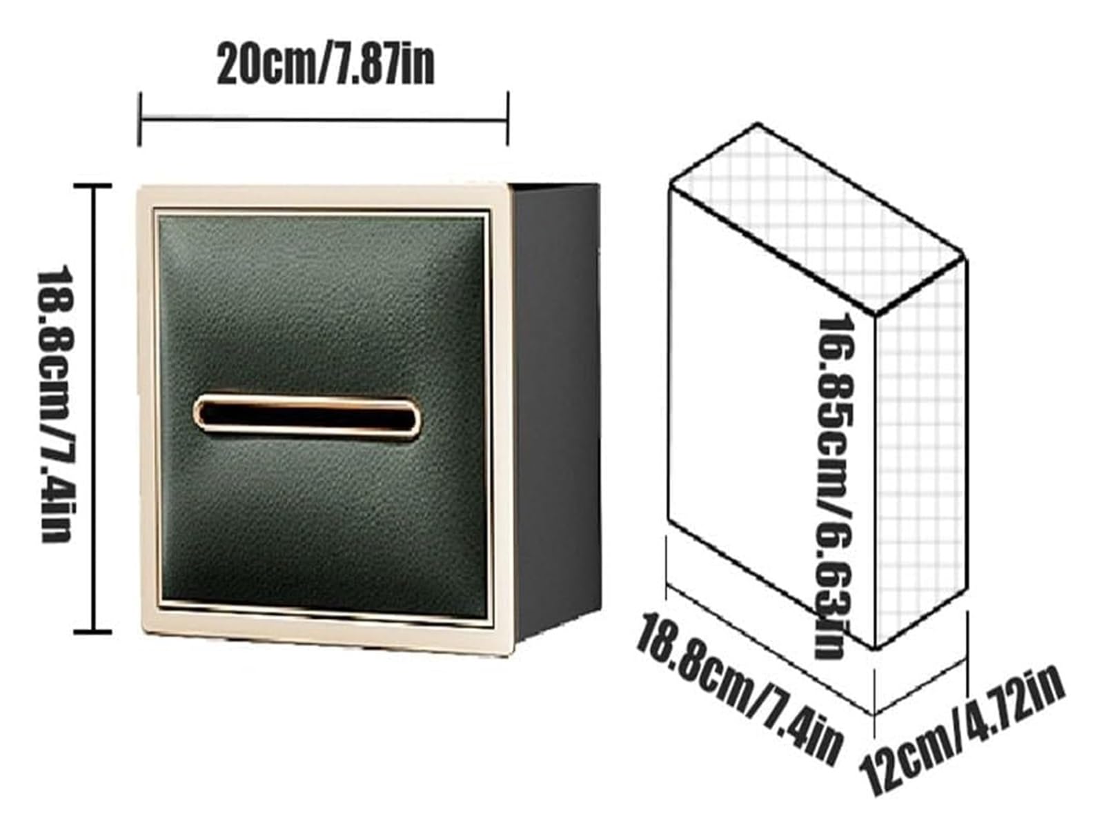 使用途中ティッシュ 4WAYティシュカバー カーボン | カー用品のセイワ