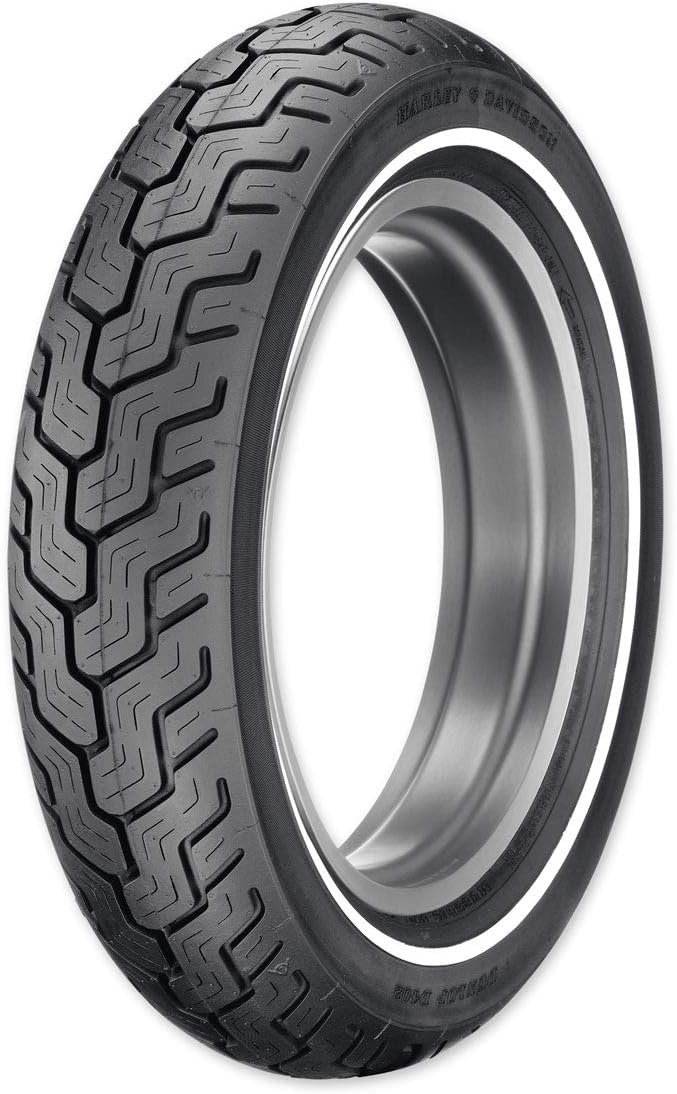Dunlop D402 HarleyDavidson Whitewall Rear Tire MU85B16