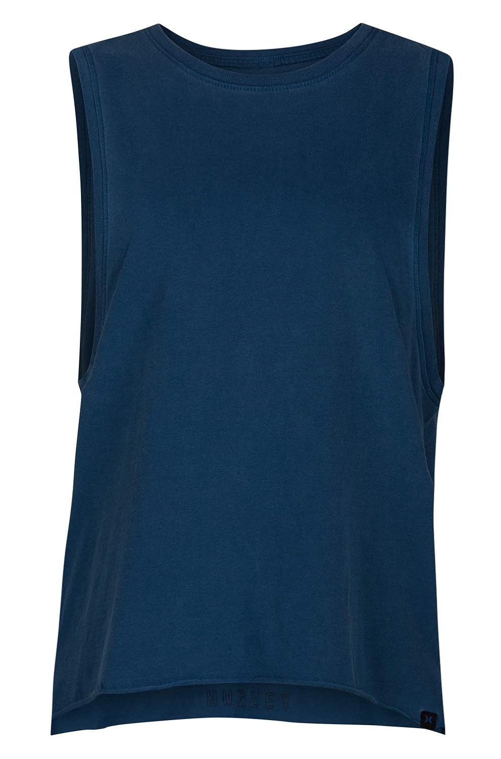 Hurley - Womens Biker Tank Top Size Medium Color Blue Force