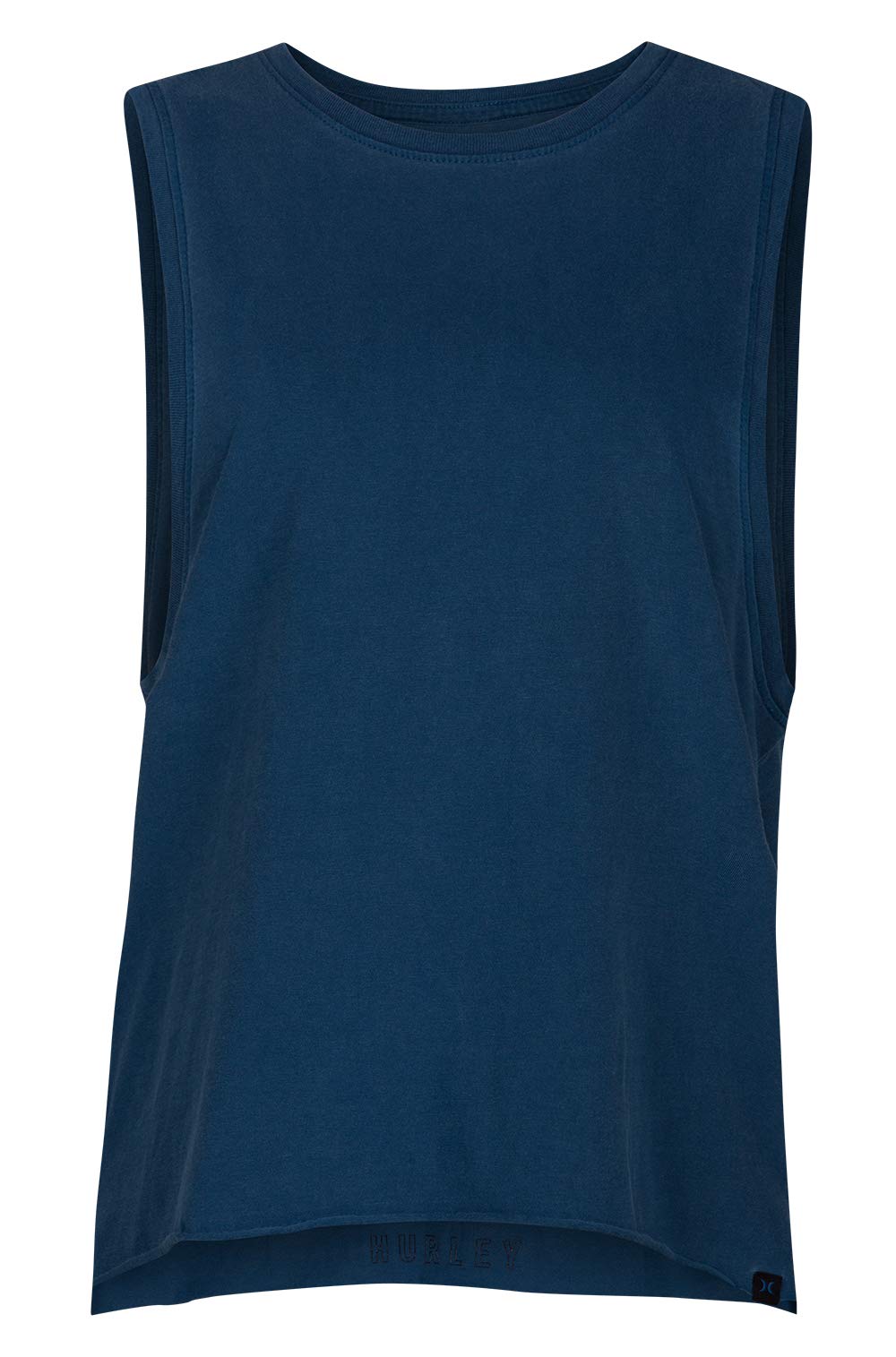 Hurley - Womens Biker Tank Top Size Medium Color Blue Force