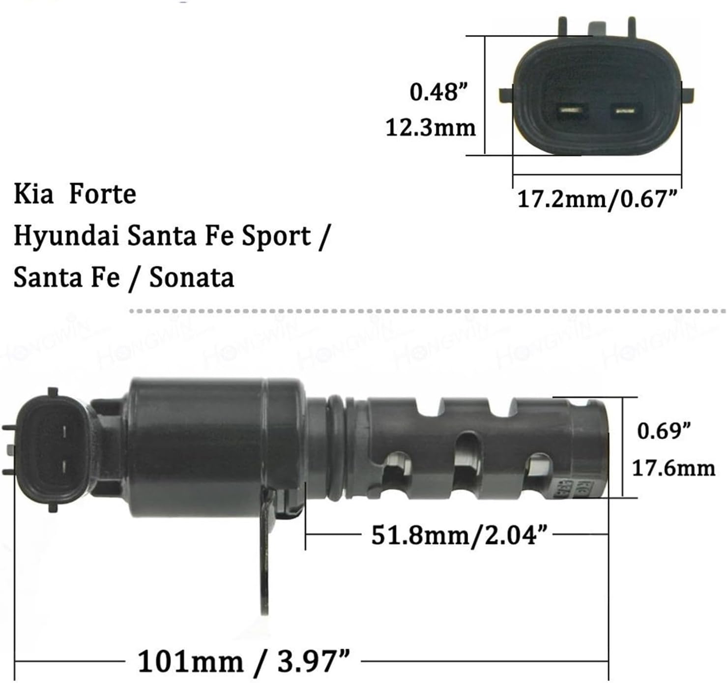 Engine variable valve timing solenoid valve 24375-2G200