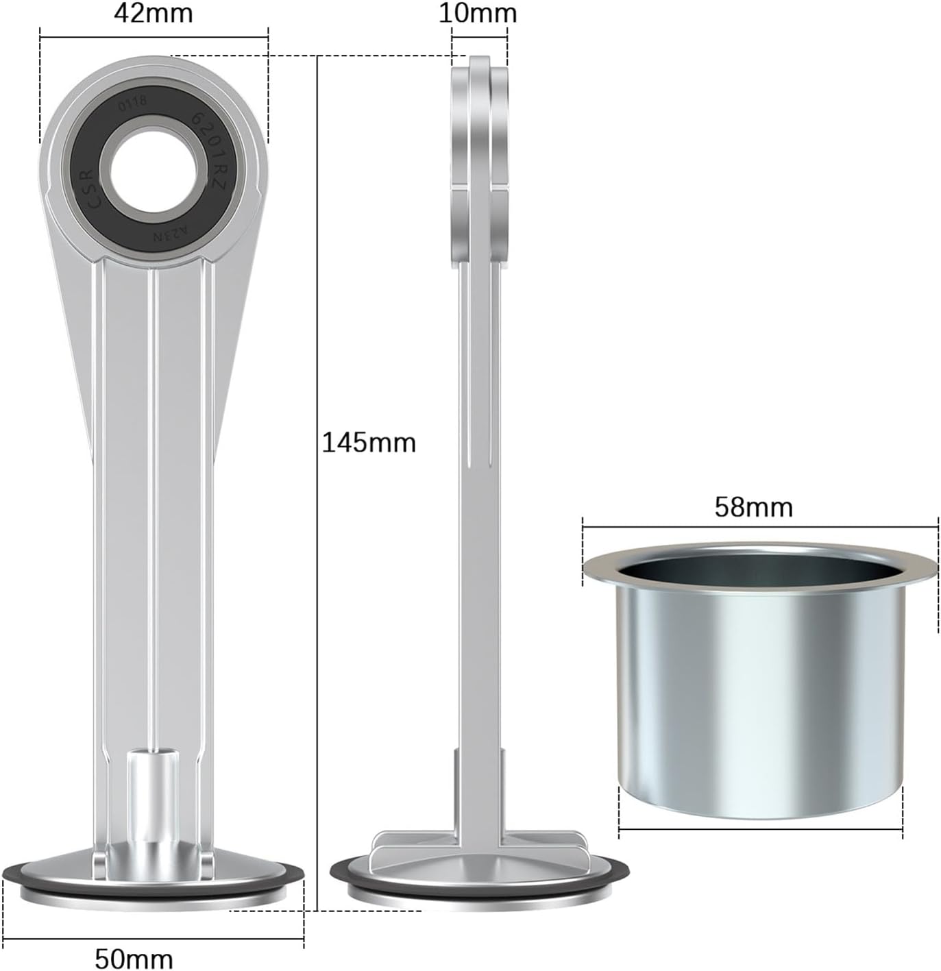 KK-4964 Air Compressor Piston Kit Oil-Less For Porter Cable Dewalt Craftsman Replaces CAC-4069 D26711 889967 889162
