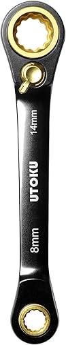 Miniatura 5 de UTOKU TOOLS - Llave de trinquete 4 en 1 (oro negro)