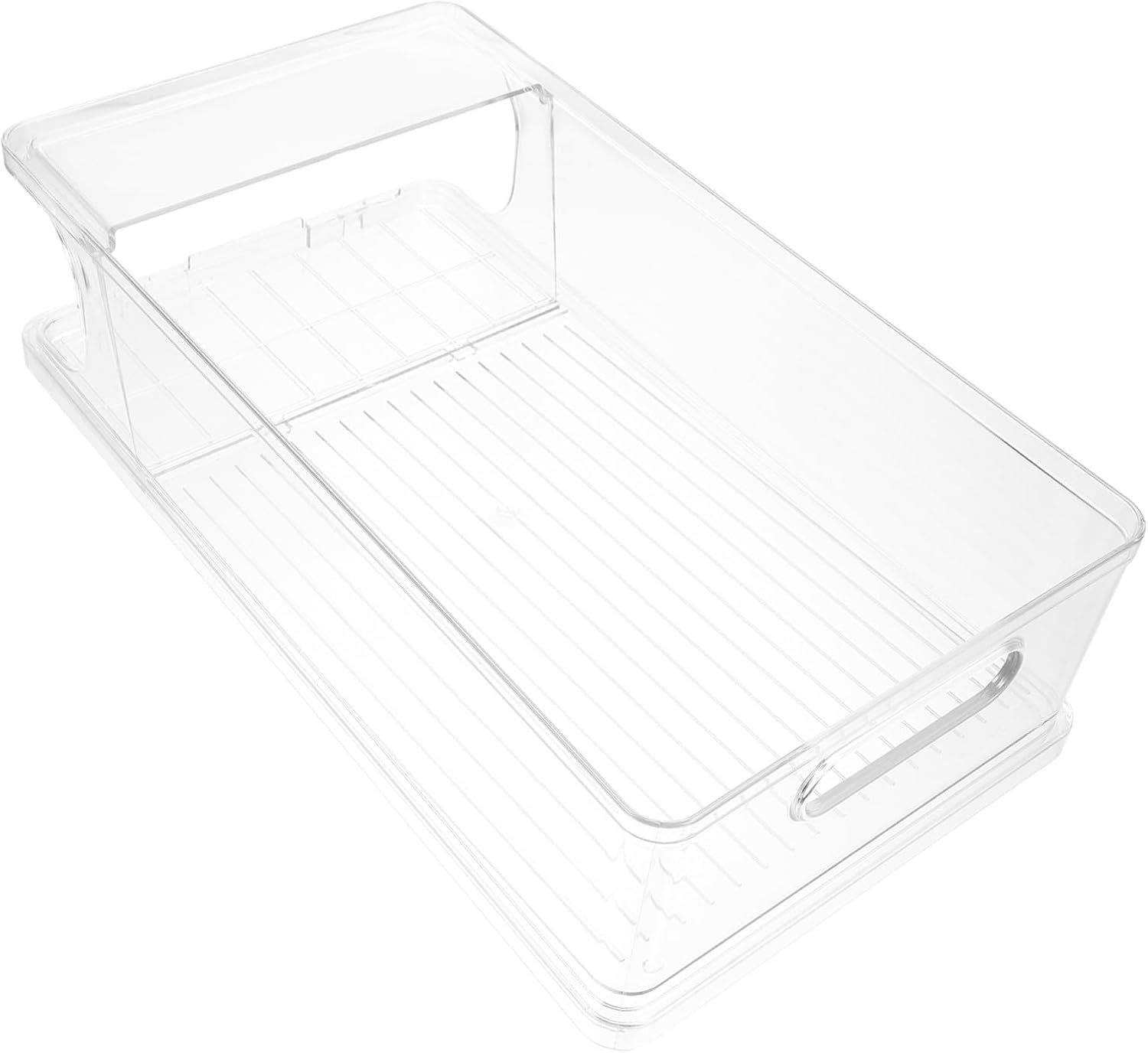 2pcs Plastic Can Dispensers for Refrigerator Space-saving Beverage Organizer Automatic Rolling Shelf for Soda Beer Juice Keeps Drinks Fresh Tidy Your Kitchen