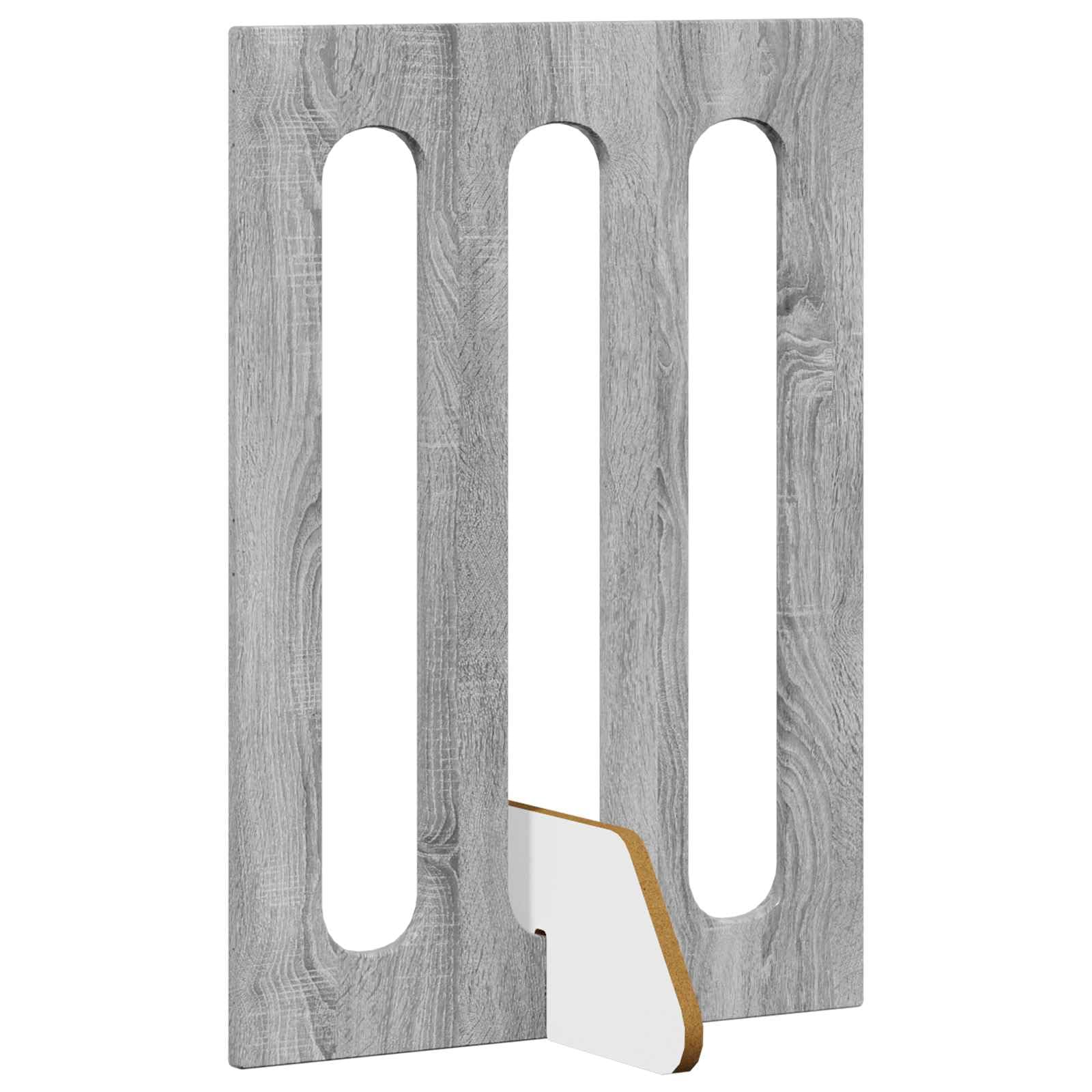 Valla plegable para mascotas de madera Sonoma gris 100,5 x 38 x 70 cm, 2 piezas con paneles plegables flexibles para interior, seguridad y protección de perros cachorros