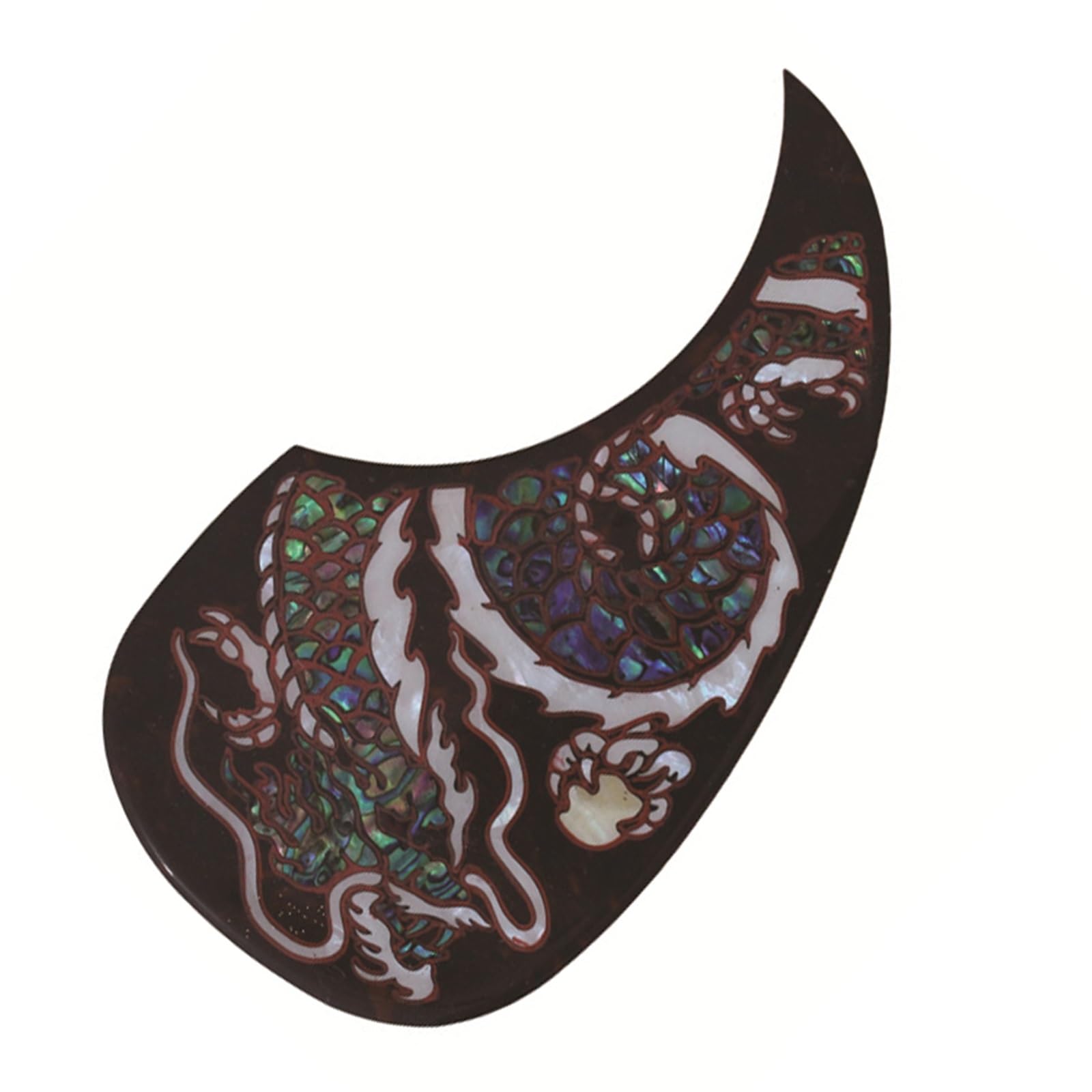 Pickguard do gitary akustycznej dla początkujących Uniwersalna osłona gitary akustycznej wykonana z tworzywa sztucznego