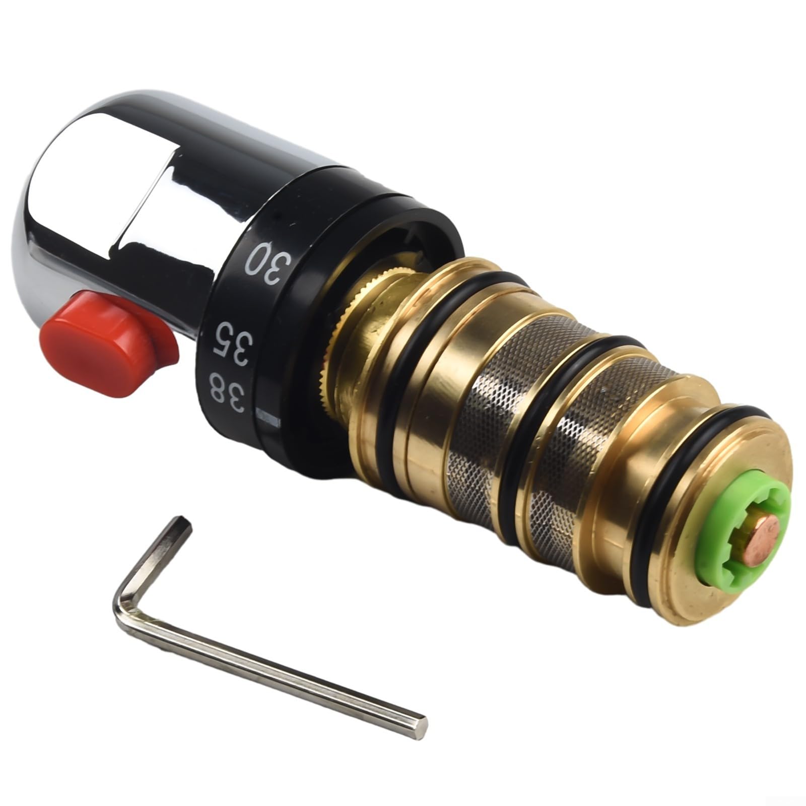 Cartouche thermostatique mitigeur douche pour réparer eau froide et fuite