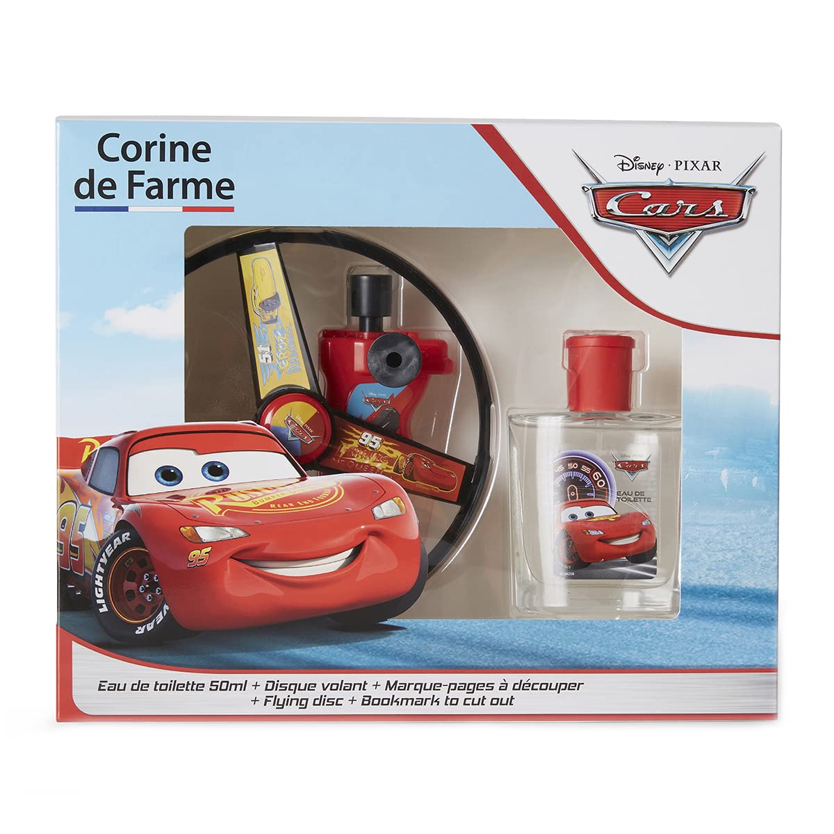 Estuche Cars EDT 50 ml + Disco volador