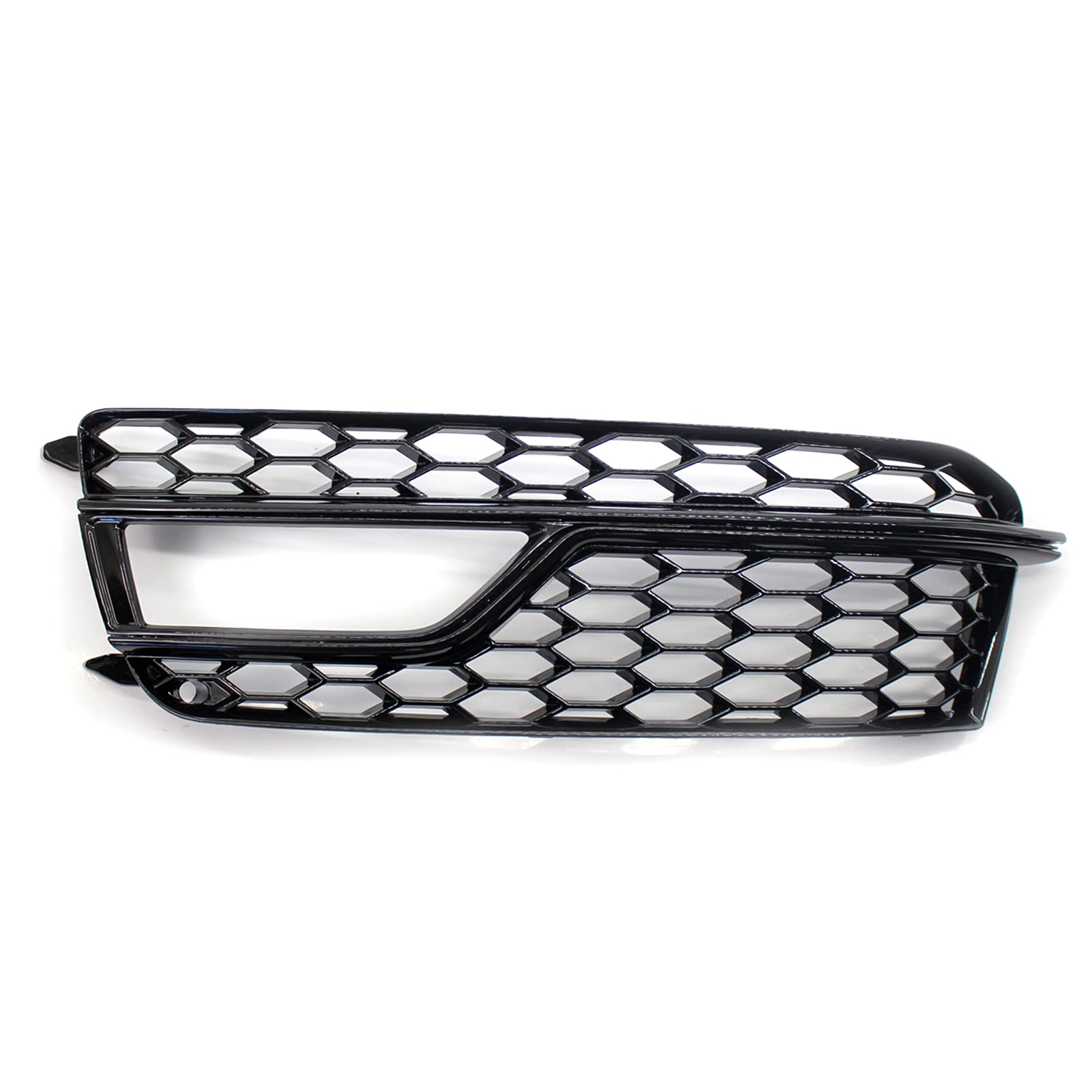 EIN Paar Autogrills, Stoßstangengitter vorne Links/rechts Nebelscheinwerfer Grill Abdeckung Zierleiste Ersatz für Audi S5 A5 S-Line 2013-2016