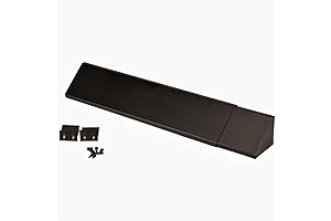 Essential Heat Shielding for Above-Fireplace TV Protection: The Black Harmony Burners Fireplace Hood