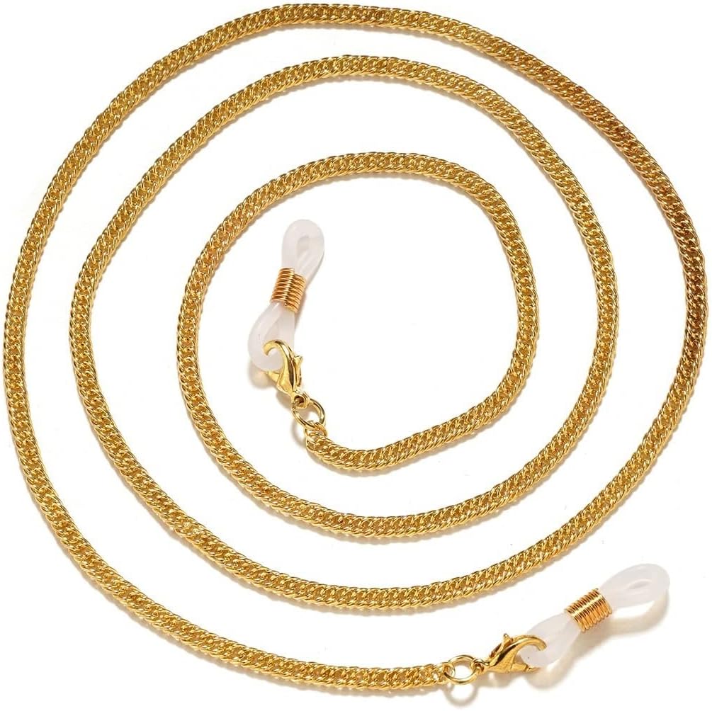 Glasses Chains Eyeglass Strap for Women Simple Metal