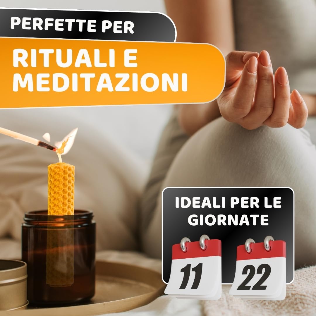 Candele Cera D'Api Chiesa - 100 Pezzi, Blu, Senza Gocciolamento