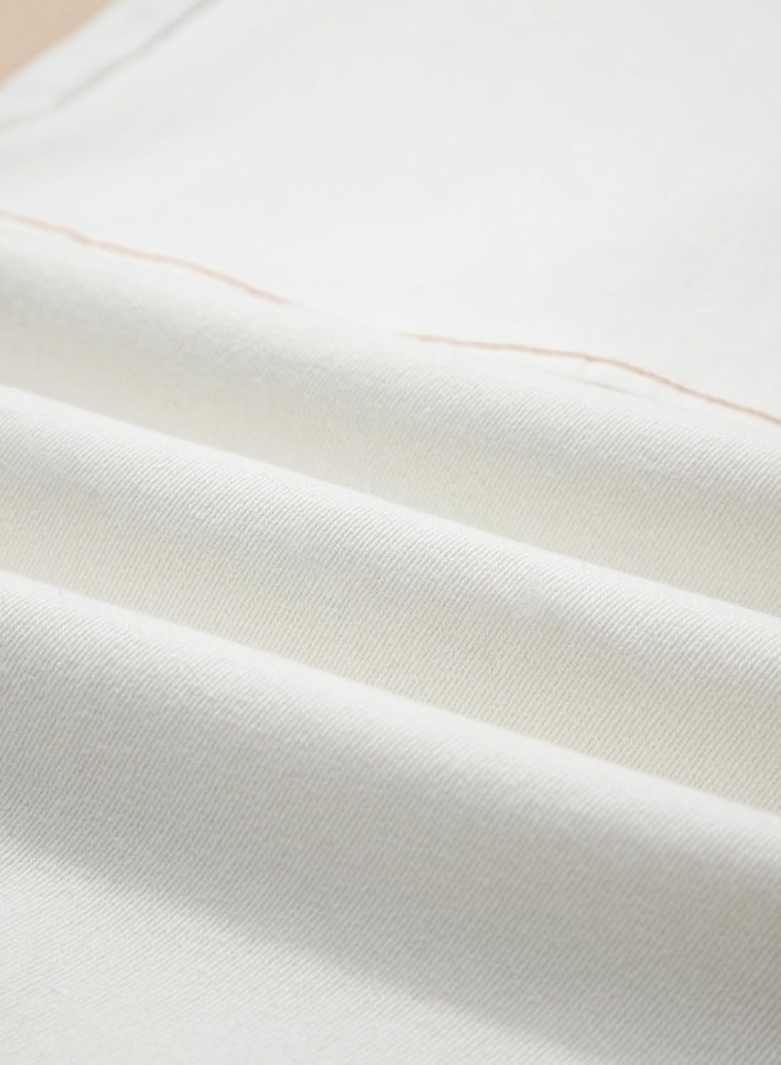 Sidefeel Women's Wide Leg Jeans High Waisted Elastic Stretchy Straight Leg Trendy Drawstring Baggy Pull On Denim Pants