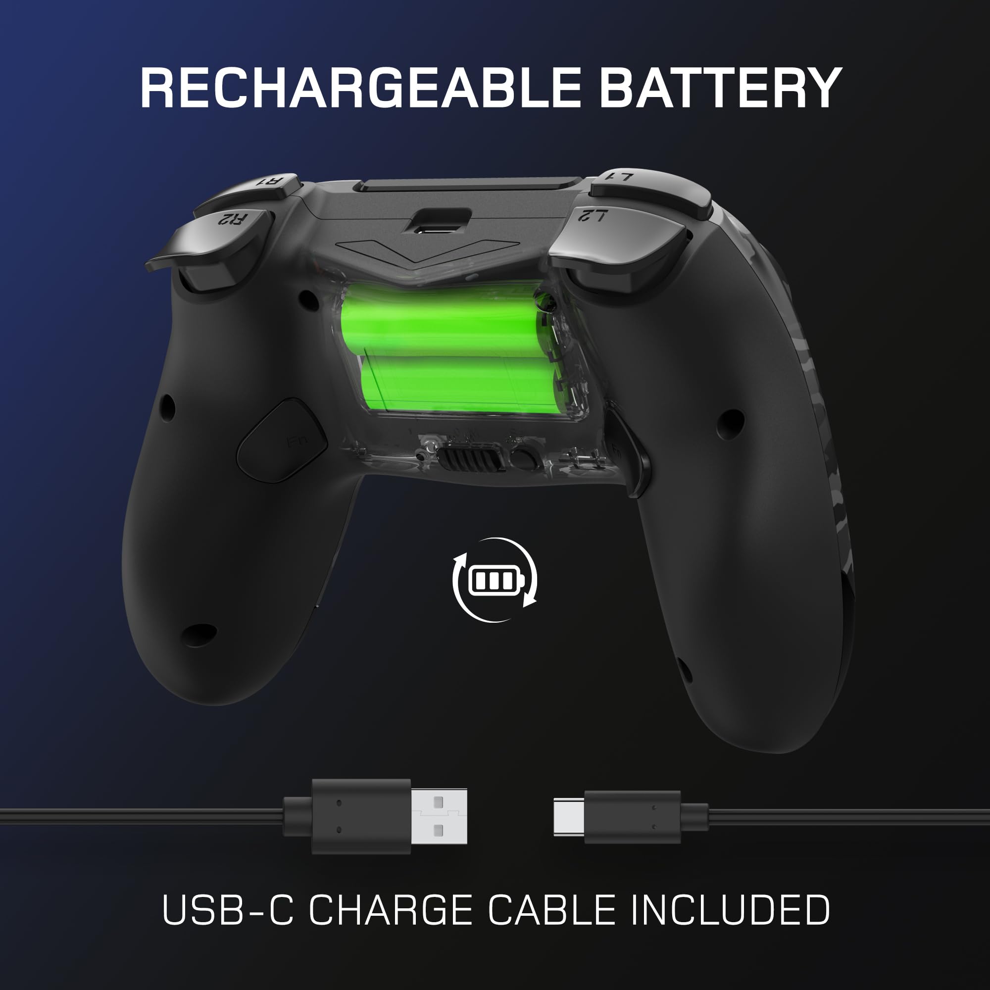 VX4 WIRELESS RGB CAMO CONTRL-Playstation 4