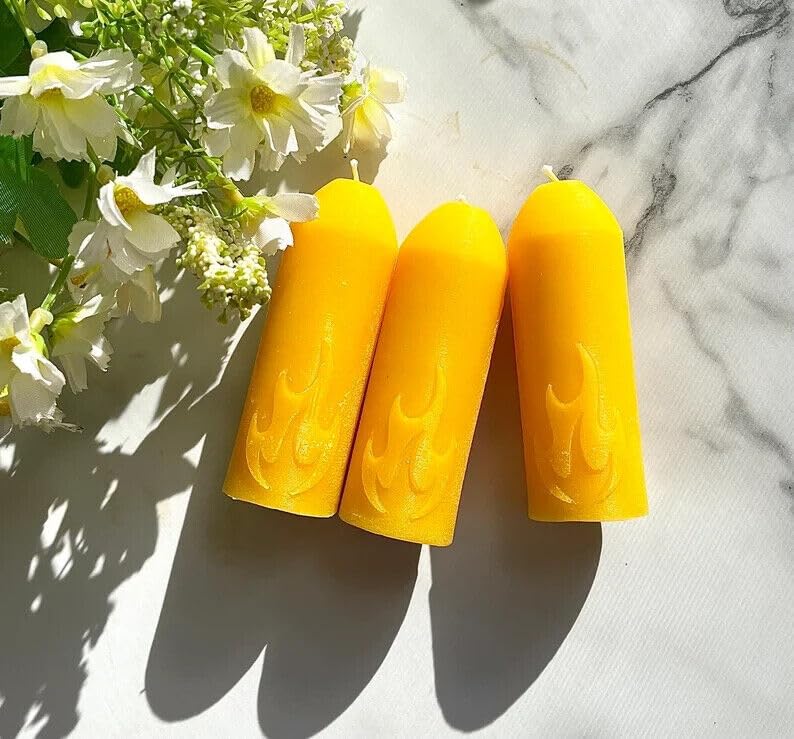 15 hour pure beeswax UCO candles emergency tapers fit in lantern survial