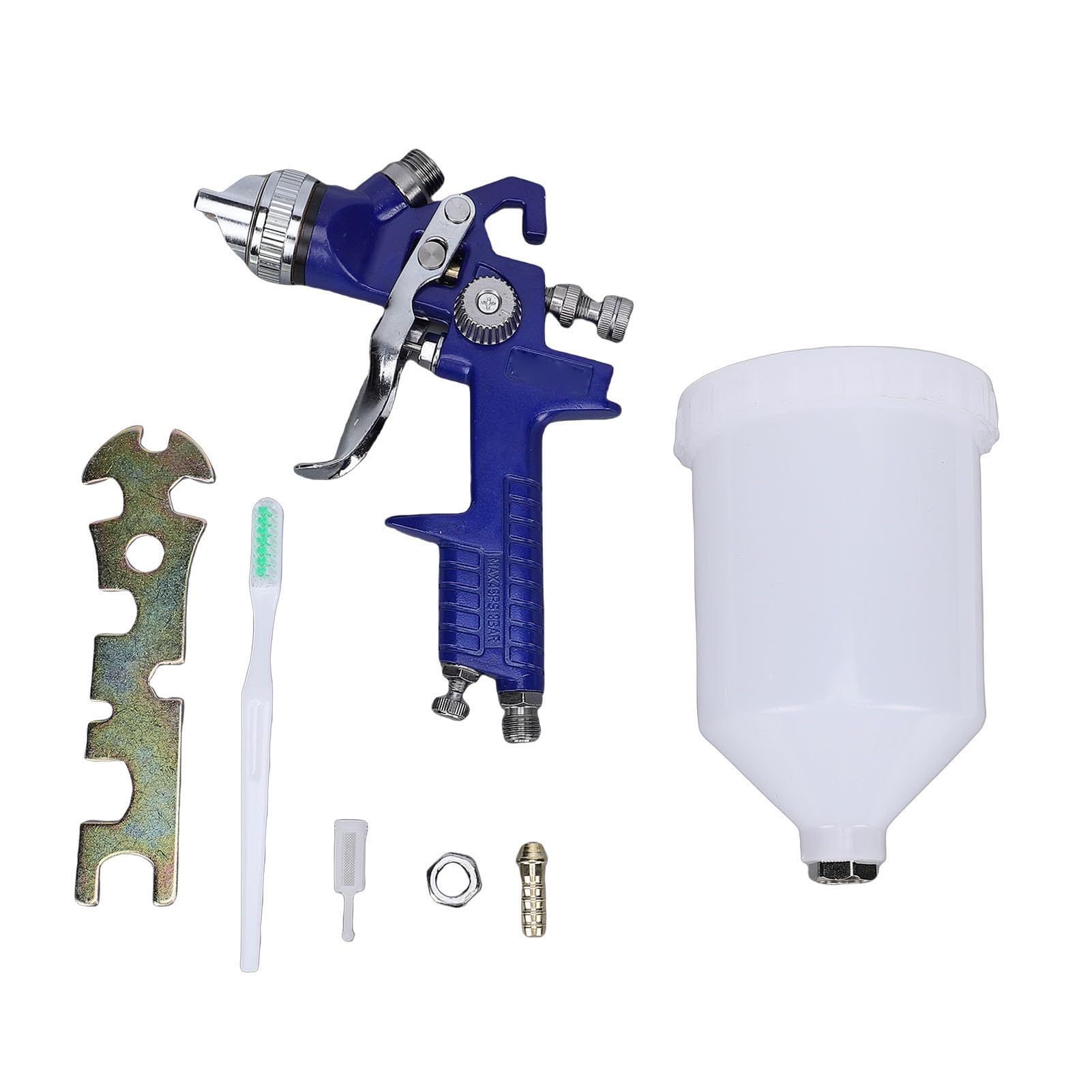 Kit de Pistola pulverizadora HVLP con Boquilla de 1,4 mm Tapa de Aguja Taza