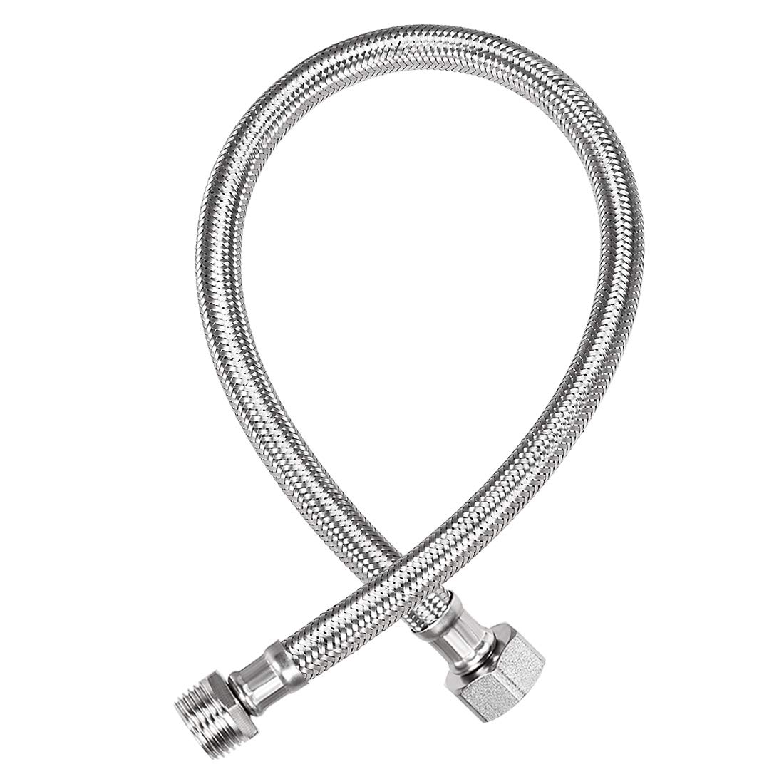 Conector de suministro para grifo de cocina Sourcingmap flexible