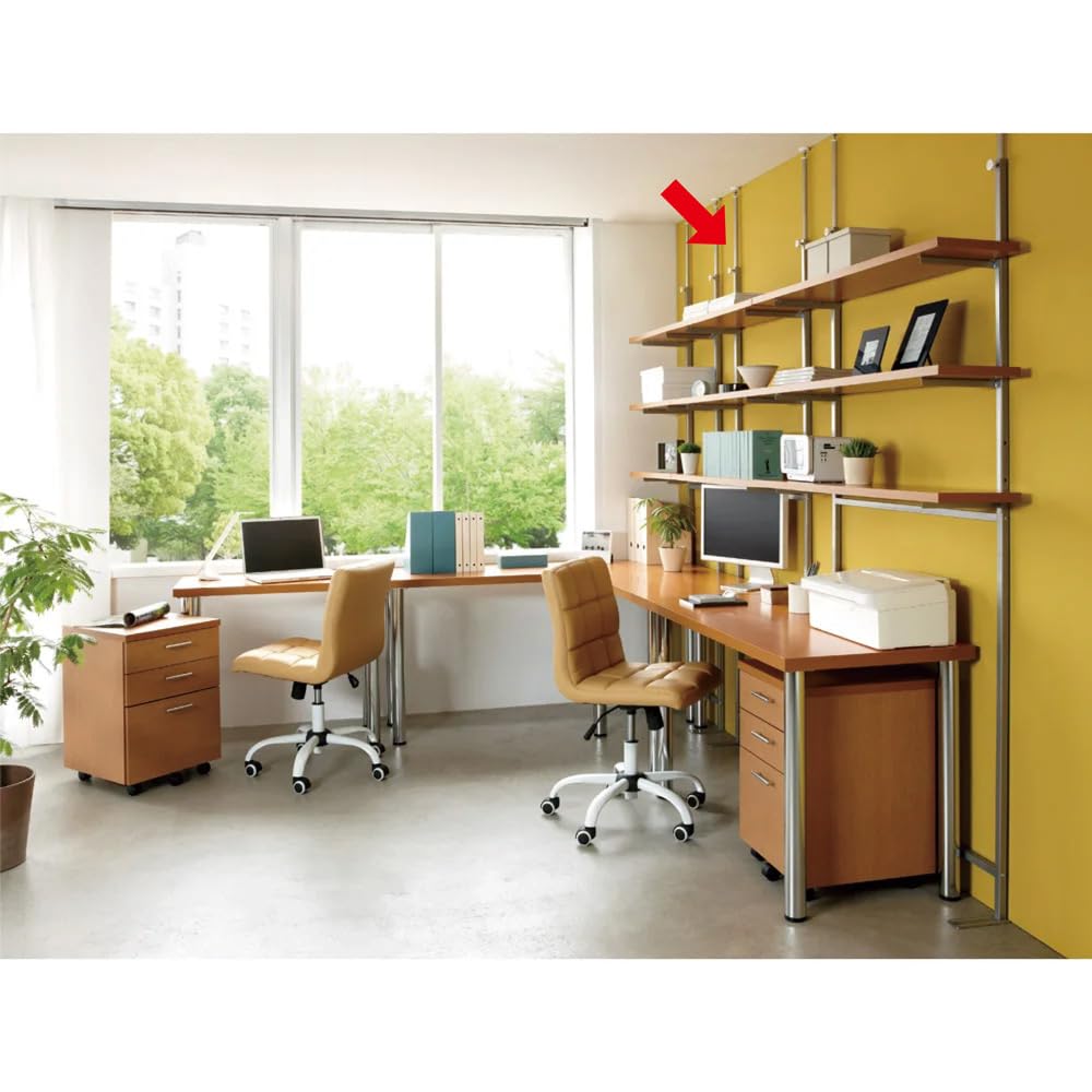 Amazon｜家具 収納 本棚 ラック シェルフ スチール メタルラック 