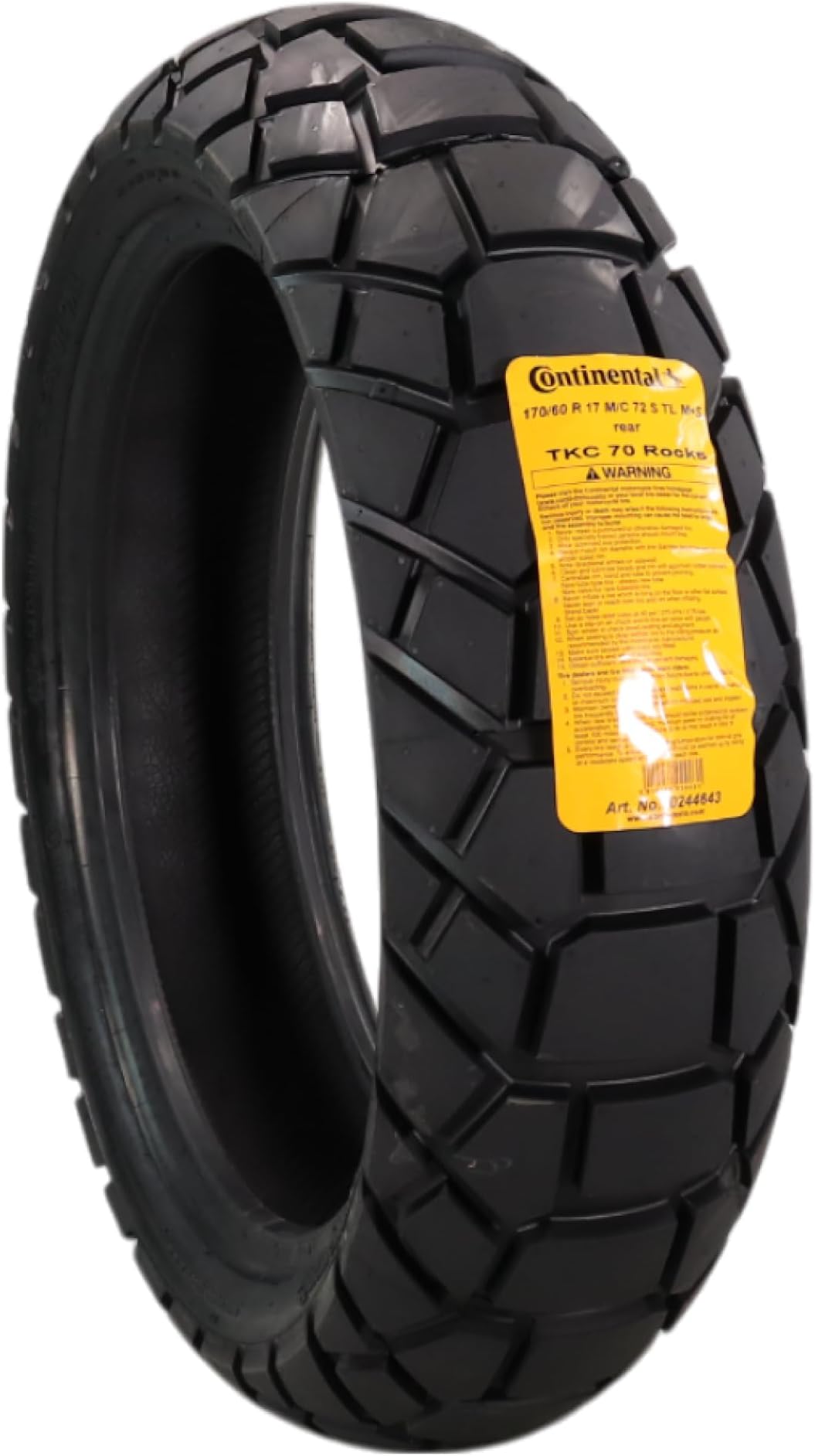 Continental TKC70 Rocks Rear Tire (170/60R-17)