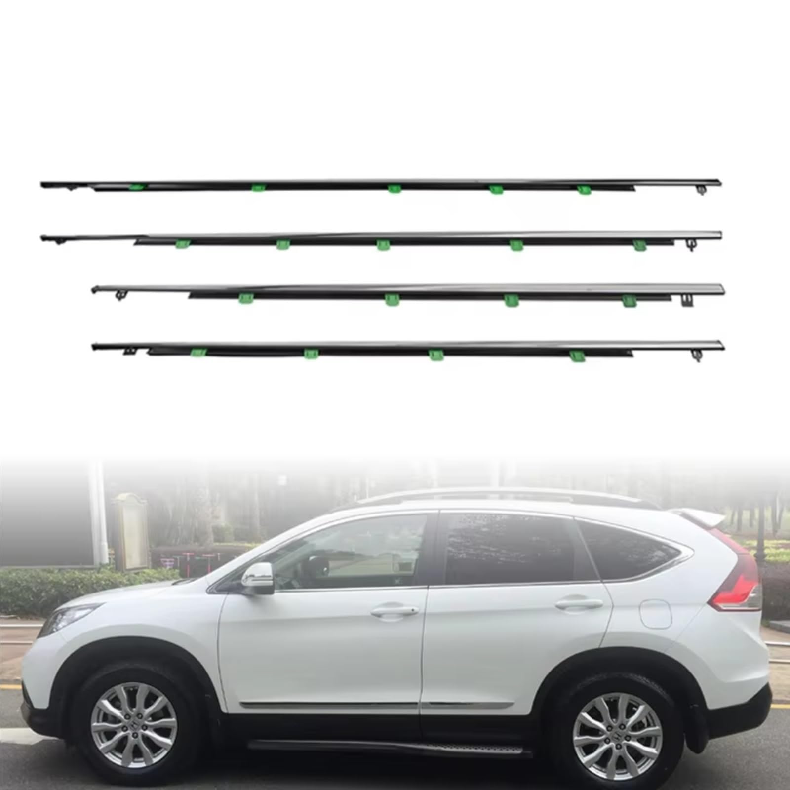 Garniture De Pour Coupe-froid Fenêtre Pour CR-V 2012–2016