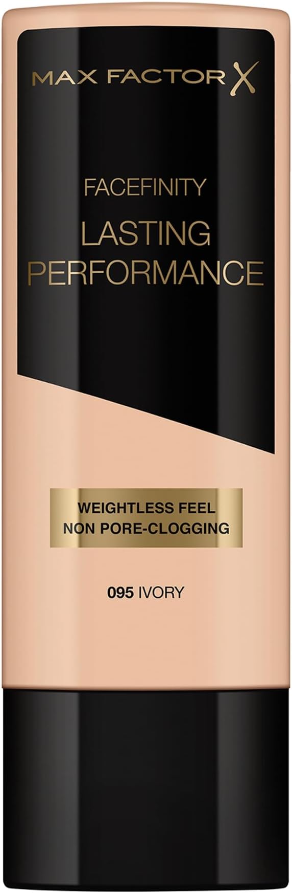 Max Factor Lasting Performance Liquid Foundation, Ivory, Full Coverage, Flawless and Radiant Finish, Lightweight Formula, Smudge Resistant, Non Pore-Clogging, Fragrance Free, 35ml