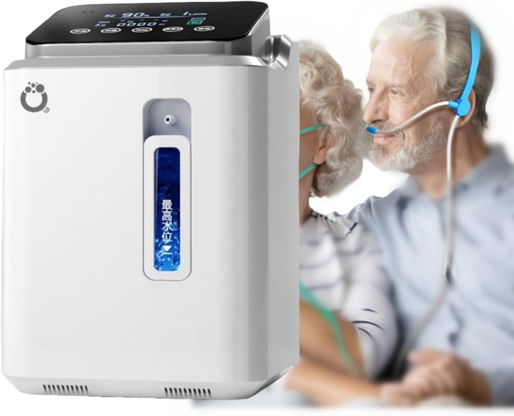 Amazon.co.jp: JOGIO 老人用酸素発生器 酸素濃度93%±3%110V 最大流量7L