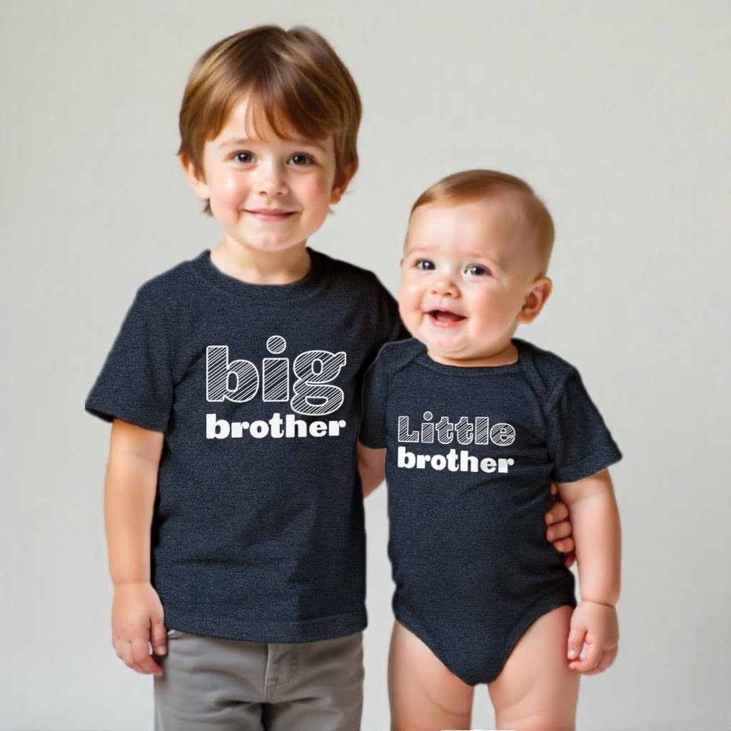 Unordinary Toddler Big Brother Little Brother Outfits Matching Shirts Sibling Gifts boys newborn baby set - Image 2