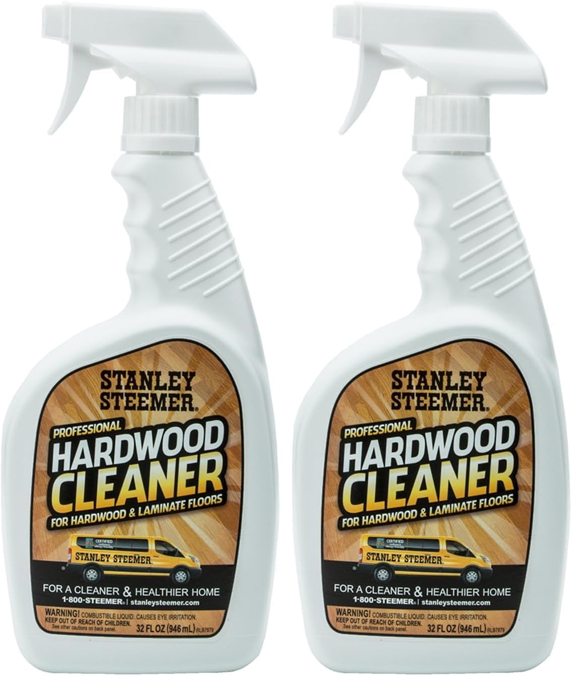 Stanley Steemer Hardwood Floor Cleaner, 32 OZ (Pack of 2)