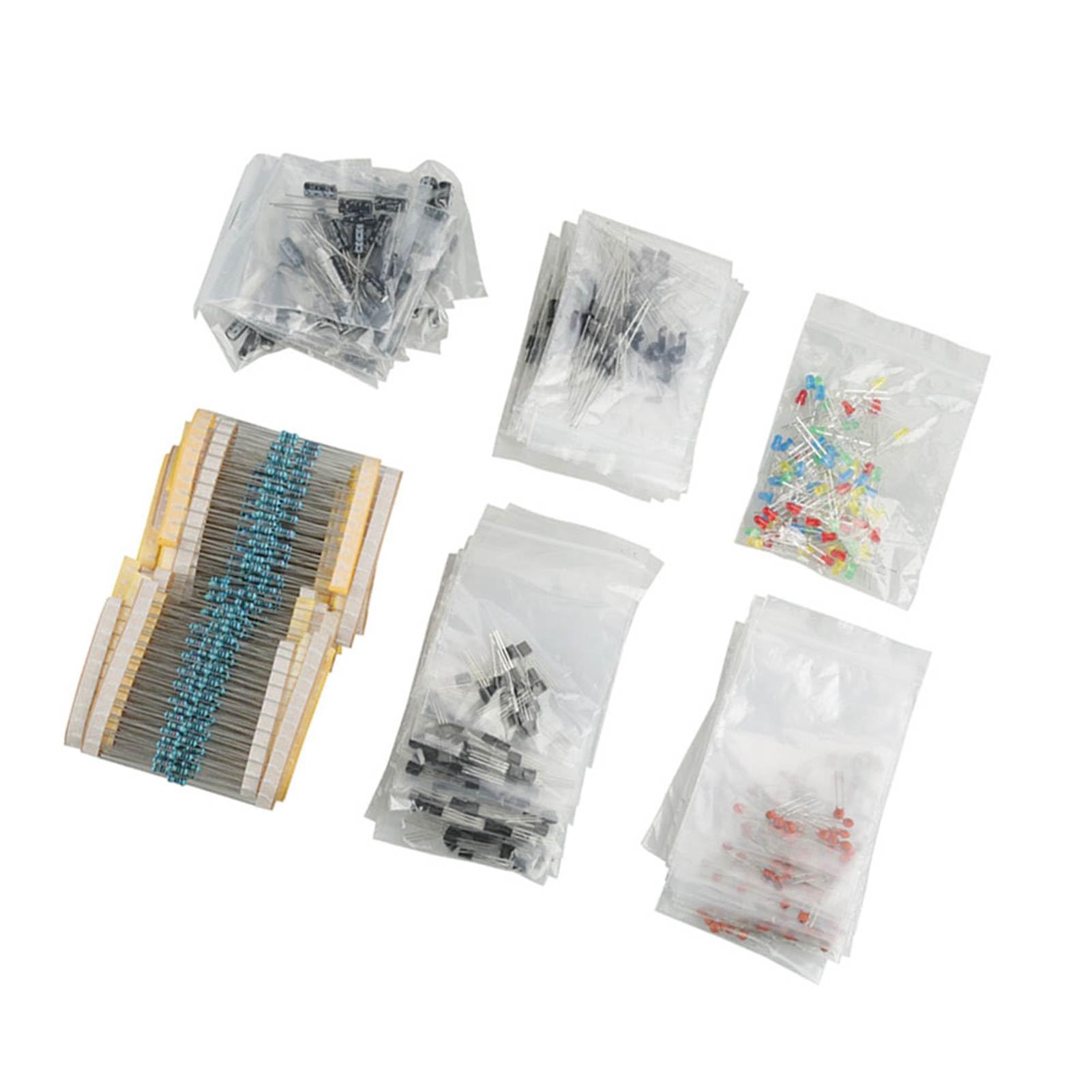 aufbewahrung elektronikbauteile Elektronik Bauteile Set mit LEDs, Widerstände, Kondensatoren, Dioden und Transistoren Gewerbe, Industrie & Wissenschaft Quarkstollen - ganz einfach Angebote Menge:4 kg