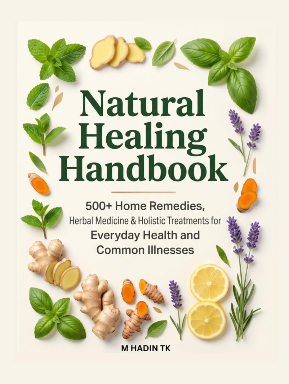 Natural Healing Handbook: 500+ Home Remedies, Herbal Medicine & Holistic Treatments for Common Illnesses and Daily Health
