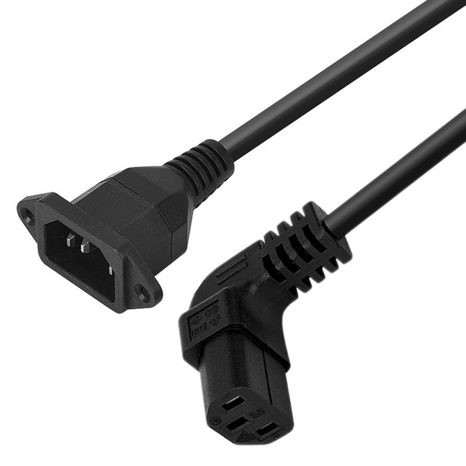 IEC 320 3-Pin C14 Maschio A C13 Femmina Cavo Di Prolunga Di Alimentazione Principale Cavo 0.3M/0.5M/1M/2M/3M - Foto 6