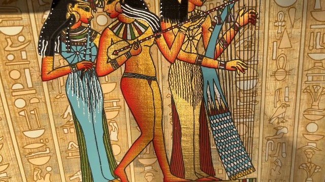 Amazon.com: Egypt Art Musicians of Amun - Gift for Music Lovers