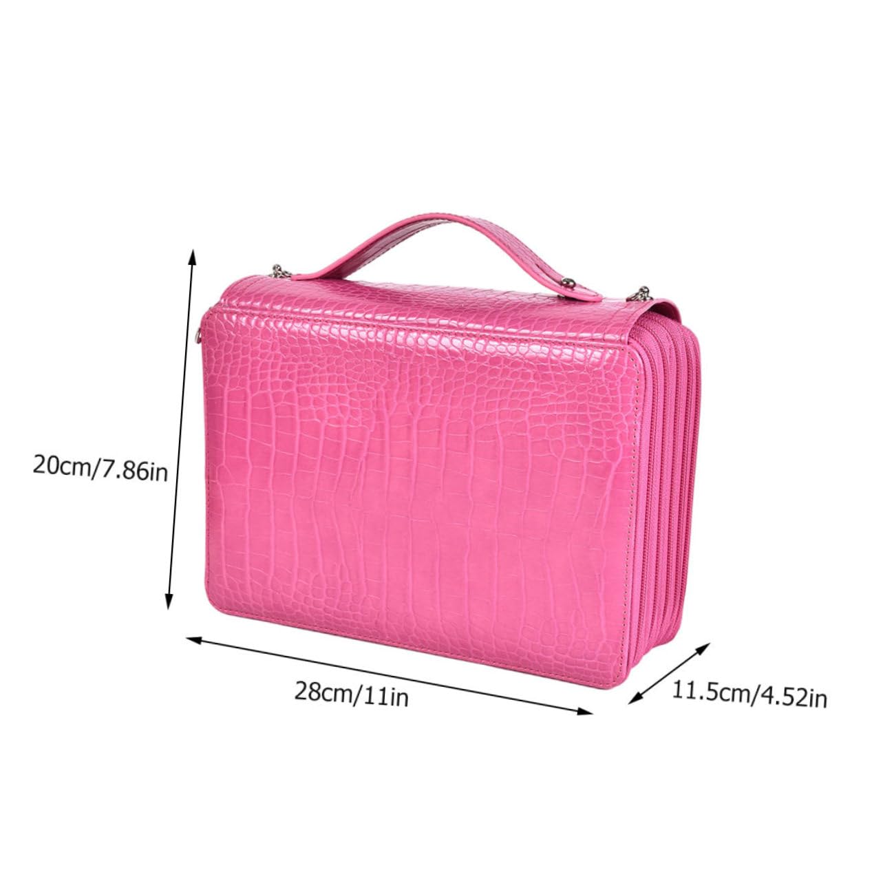 Astuccio per Matite Creativo Borsa Portaoggetti per Cancelleria Astuccio Portatile Multiuso per Scuola