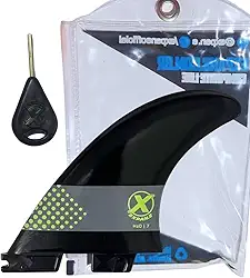 Jogo de Quilha H207 Large Expans - Jogo de Quilha Encaixe FCS2 para Prancha de Surf H207 EXPANS