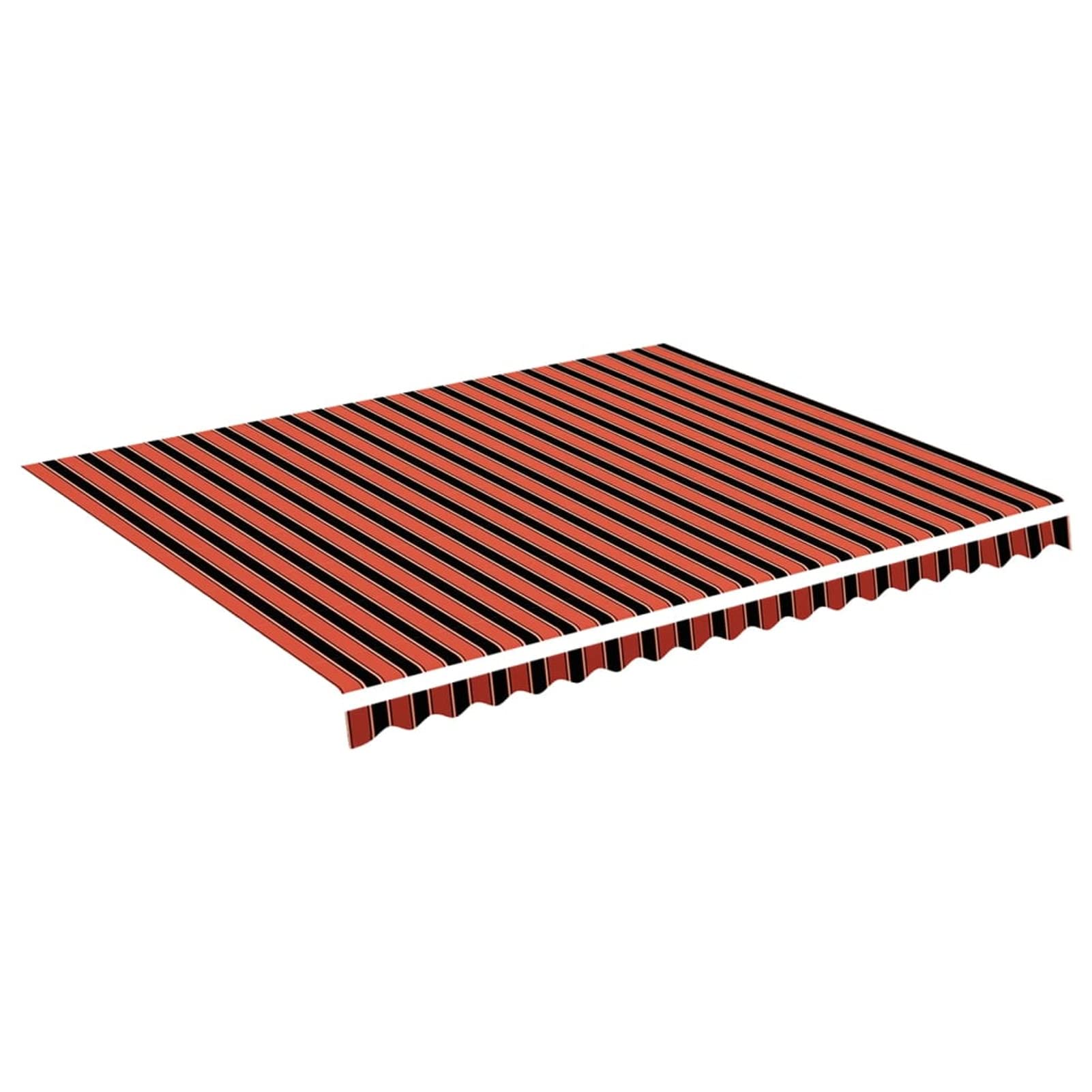 Homgoday Zapasowa tkanina markiza pomarańczowo-brązowa 4,5 x 3,5 m, meble do wnętrz i na zewnątrz, wystrój domu, wyposażenie domu do wnętrz, sypialni, salonu, biura