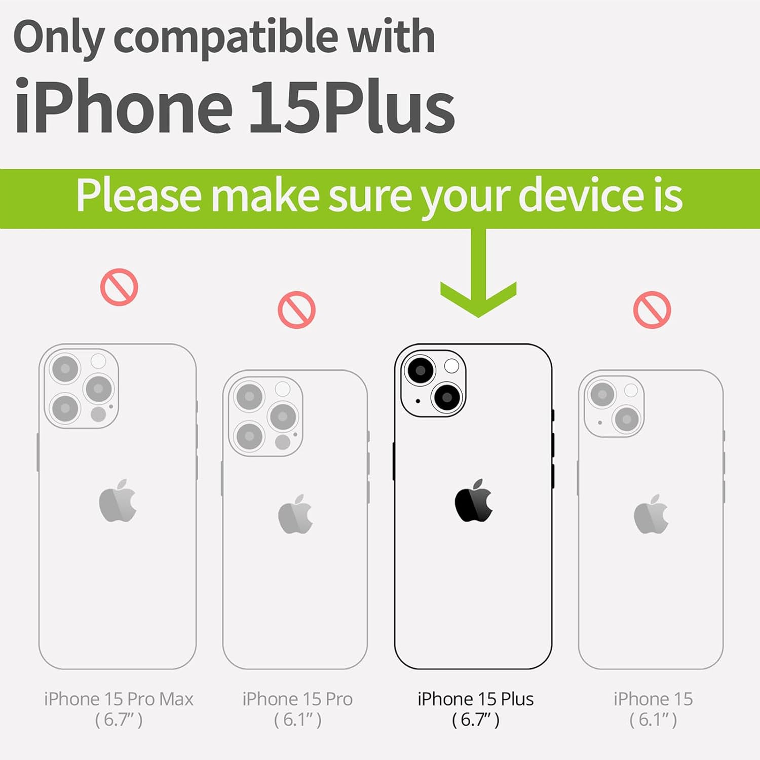 Carveit Magnetic Wooden Case for iPhone 15 Plus Case, Compatible with MagSafe Wireless Chargers, Black Soft TPU Shockproof Cover & Wood Artisan Engraved (American Flag) - Blackwood