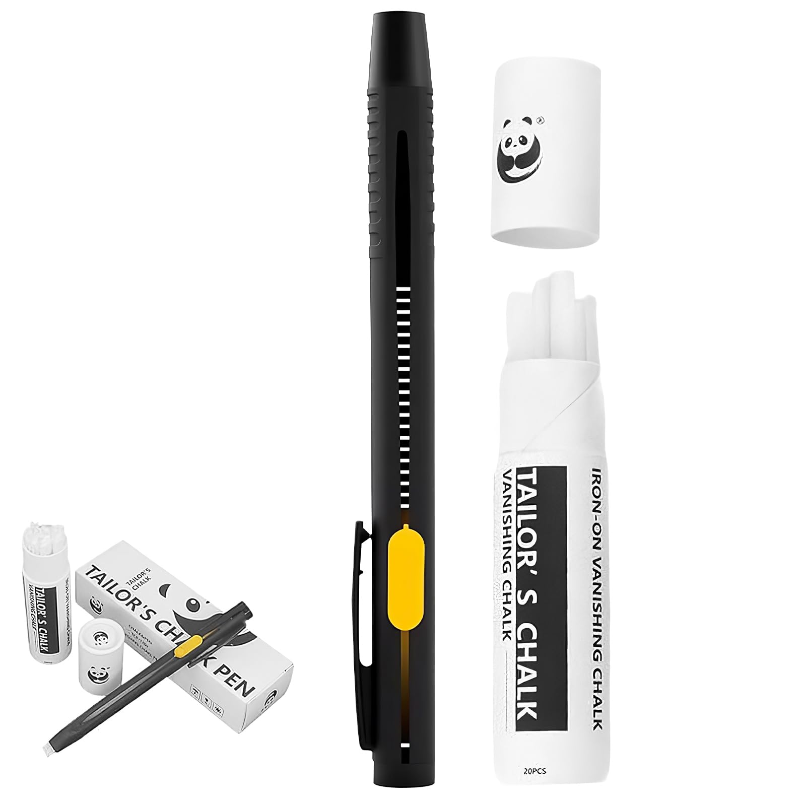 Heat Erasable Fabric Marker for Sewing,Washable,Quilting, Embroidery,Erasable Pens for Fabric,Suitable for Cotton, Knitted Fabrics, DIY Sewing Tools (