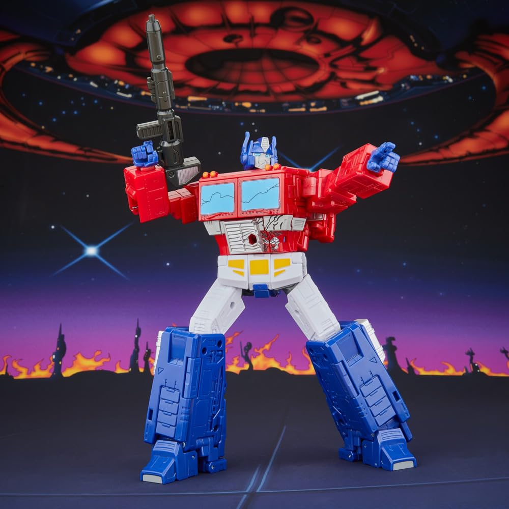 Transformers Figurine d'action Studio Series MTMTE Le leader du film Optimus Prime