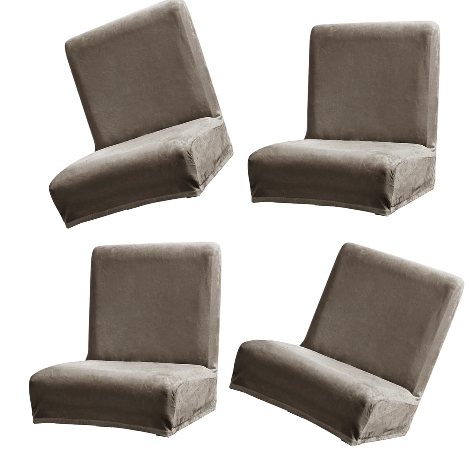 Xjdzineq Stretchable Chair Cover Elastic for Dining Room Home Furniture Sturdy Polyester Washable Slipcovers Multiple Color Home