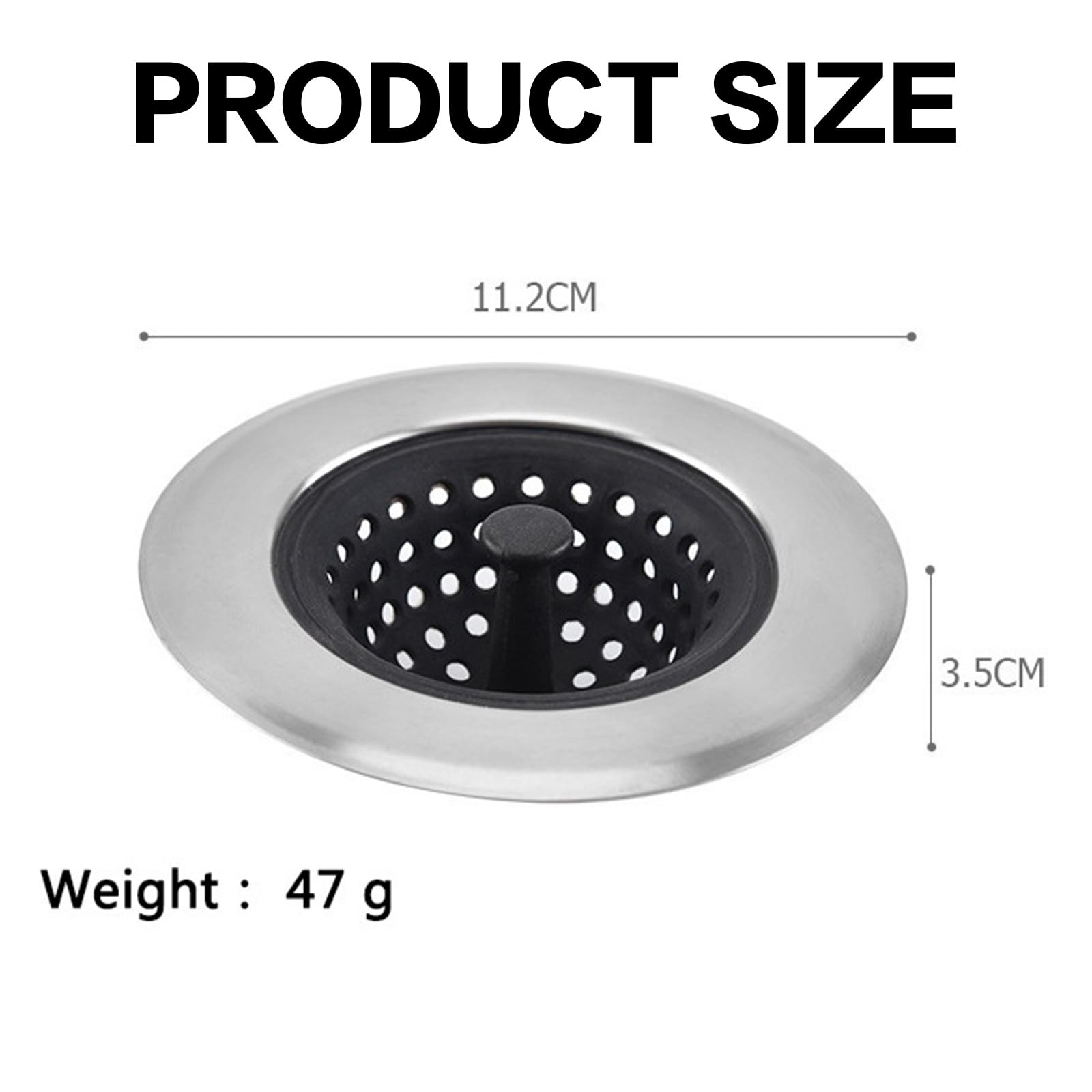 Good Grips Silicone Sink Strainer, Silvery - Image 2