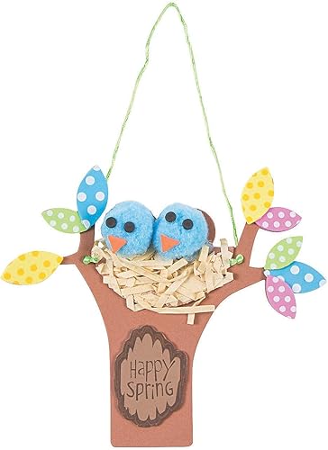 Kit de manualidades para nido de pájaros, 12 manualidades para niños y actividades en el hogar divertidas