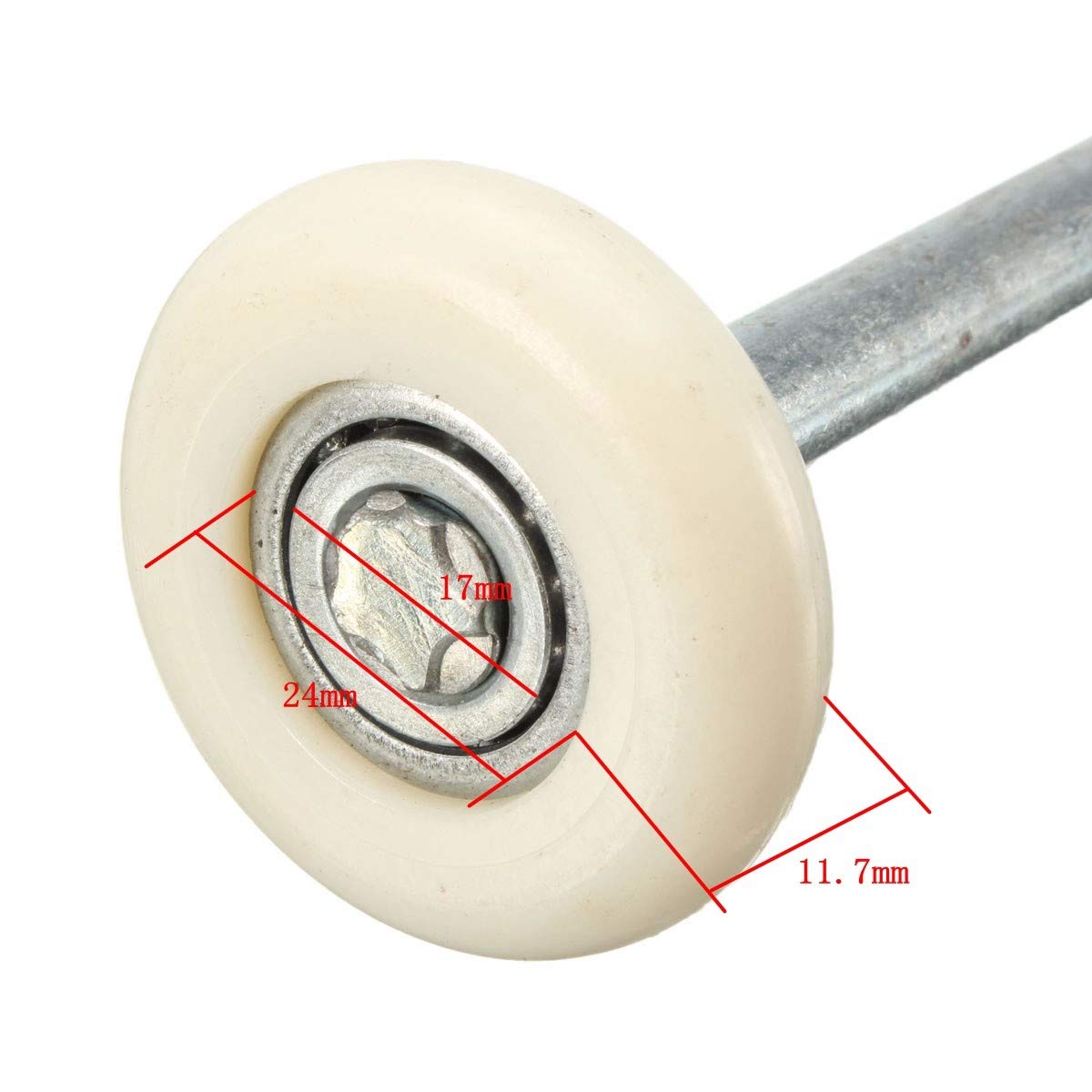 RanDal Ruota Folle Del Cuscinetto Sigillata Del Portone Di Rotolamento Dei Rulli Della Porta Del Garage Resistente Di 10Pcs