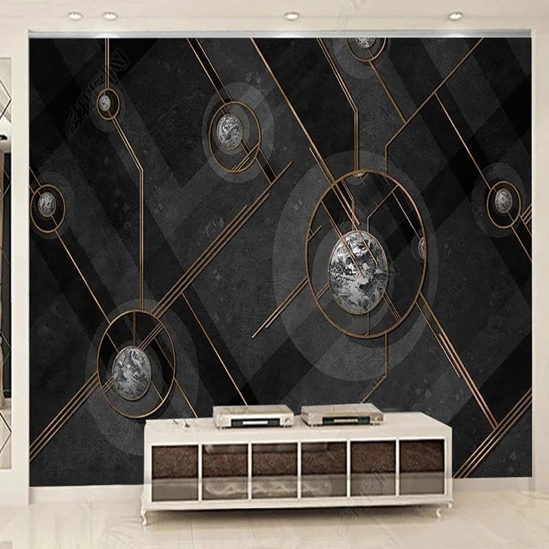 Papier peint mural 3D pour salon et chambre moderne qui transforme votre intérieur