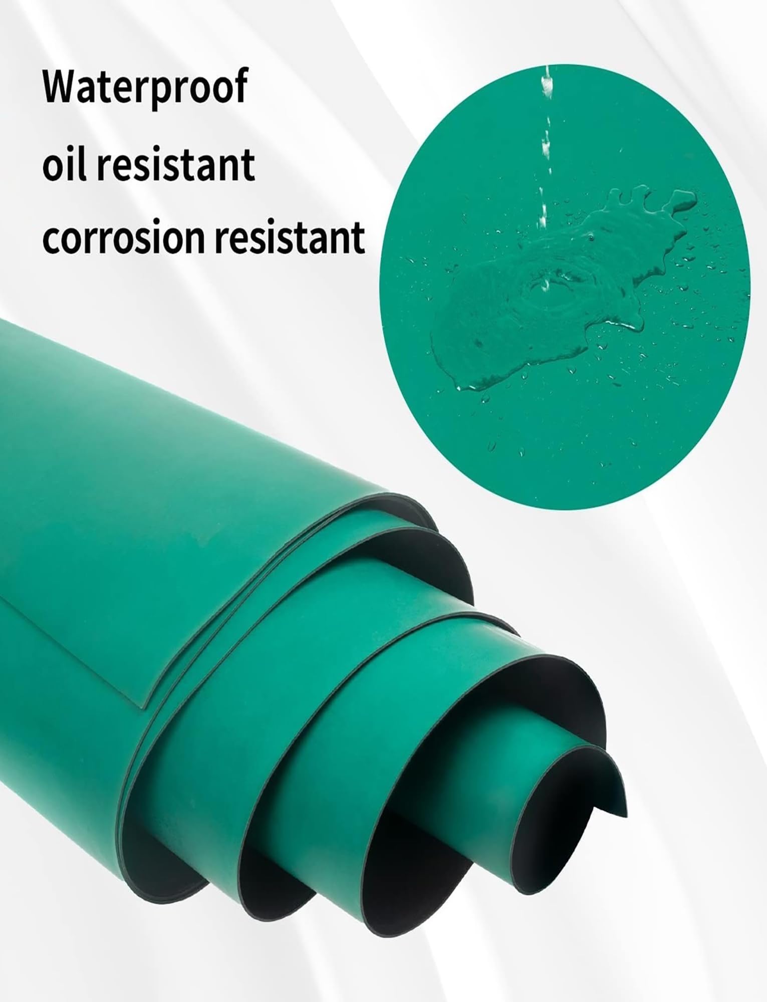 Alfombrilla de goma antiestática para taller de reparación de electrónica, superficie de trabajo protectora